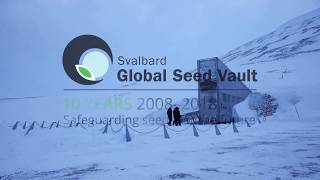 Svalbard Global Seed Vault 10 years [upl. by Elvah266]