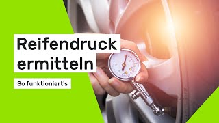 Reifendruck ermitteln So funktionierts [upl. by Nisay]