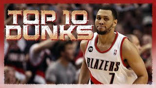 Brandon Roy Top 10 Career Dunks [upl. by Arv]