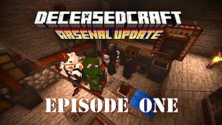 Deceased Craft With Friends Ep 1  Hunting for a Cure in a Brutal Zombie Apocalypse [upl. by Adnalra870]