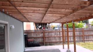 Home Inspector Seattle WA Explains Patio Cover  425 2073688  CALL US [upl. by Ynneh]