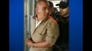 El ‘Negro Ober’ llegó a la cárcel Doña Juana lanzando improperios [upl. by Malchy]