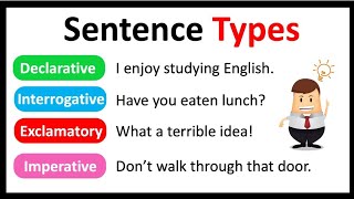 sentence  types of sentence 😱 [upl. by Llibyc]