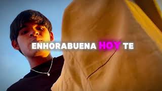 Enhorabuena  Fidel Rueda LYRICS  KARAOKE [upl. by Serles]