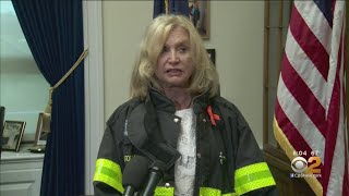 New York Congresswoman Carolyn Maloney Renews Call For Ban On Helicopters Over Manhattan [upl. by Delila817]