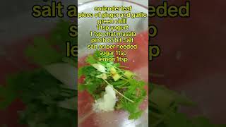 Green sauce recipe Please do subscribe My channel ❤️ [upl. by Egarton]