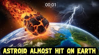 Asteroid Almost Hitting Earth  Asteroid passing nearby on Earth 2024  universe nasa facts [upl. by Anawt33]