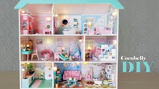 Nineinone DIY Miniature Dollhouse Crafts  Relaxing Satisfying Video [upl. by Stanislaus]