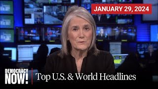 Top US amp World Headlines — January 29 2024 [upl. by Nodaj]