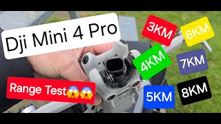 Dji Mini 4 Pro range test How far can we go [upl. by Salvador]