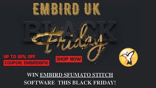 Embird Black Friday 2022 ContestWin Sfumato Stitch [upl. by Bourque588]