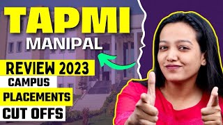 TAPMI Manipal Review 2023  Placement Analysis 📈Top Recruiters🤵🏻Entrance exams📃Cutoffs 🔥 [upl. by Rhoda]