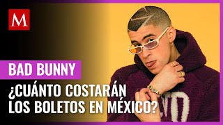 Usuarios de redes sociales publican posibles precios de boletos de Bad Bunny en México [upl. by Akla]