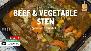 Beef amp Vegetable Stew  Lets cook Foodiegang [upl. by Melania901]