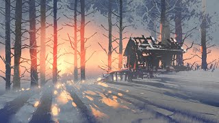 Musica Muy Relajante  Musica de Fondo Instrumental para Relajarse  Musica con Paisajes de Nieve [upl. by Waterman766]