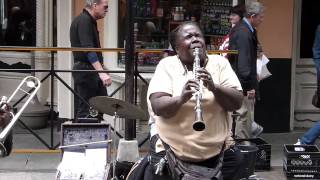 Royal Street treatthe musician killing it on clarinet is virtuoso Doreen Ketchens Only in NOLA [upl. by Janis]