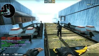 CSGO  Zombie Escape Mod Gameplay on Icecap Escape map [upl. by Natam]