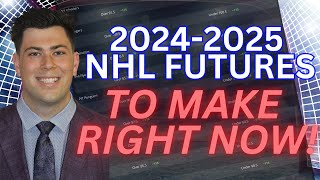 202425 NHL Betting Picks and Predictions  NHL Futures to Make RIGHT NOW [upl. by Wilfrid]