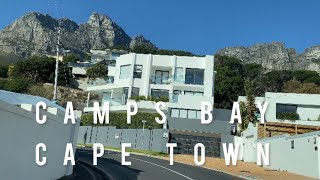 Diving through Camps Bay to Gardens  Cape Town  South Africa  4K [upl. by Nereids]