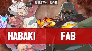 【GGST】HABAKIELPHELT vs FABPOTEMKIN ▰ Guilty Gear Strive  High Level Gameplay [upl. by Eilema]