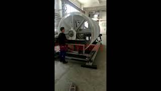 watermark roller dandy roll paper machine dryer1 [upl. by Desdamonna]