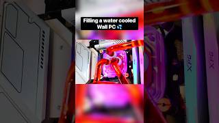 Filling water cooled Gaming PC with LEAN ❌ [upl. by Eniala531]