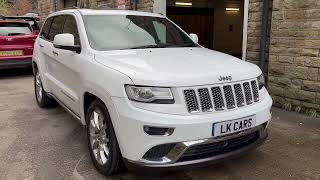 Jeep Grand Cherokee 30 V6 CRD Summit Auto 4WD Euro 5 5dr [upl. by Ettebab]