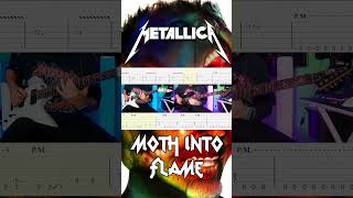 Metallica  Moth Into Flame from Hardwired to SelfDestruct Album 2016 guitarcover guitartabs [upl. by Sheaff336]