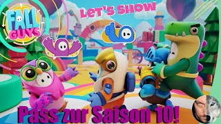 Fall Guys  Pass zur Saison 10  Fall Guys Lets Show [upl. by Niwrad]