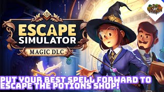 This Magical DLC Puts A Spell On Escape Rooms  Escape Simulator [upl. by Strawn]