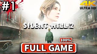 Silent Hill 2 Remake 100 Walkthrough Part 1 South Vale East  Platinum Guide 4K 60ᶠᵖˢ ✔ [upl. by Leizahaj]