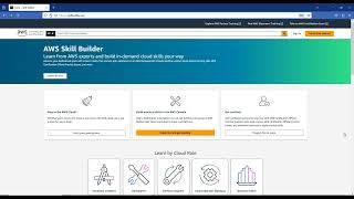 AWS skill builder intro  login [upl. by Horwitz]