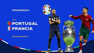 FINAL EUROCOPA 2024 PORTUGAL VS FRANCIA  FIFA 24 [upl. by Pastelki312]