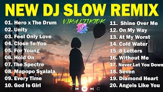 NEW DJ SLOW TERBARU TIKTOK TRENGDING FULL ALBUM 2024  REMIX DJ SLOW ENAK BUAT SANTAI 2024  DJ HERO [upl. by Etterb]