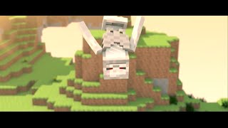 Monster School Cliff Diving  Minecraft Animation [upl. by Ardnayek]