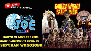 🔴LIVE STREAMING GARUDA WISNU SATRIA MUDA LIVE BARU KLINTING RT 05 RW 10 SAPURAN WONOSOBO [upl. by Plato394]