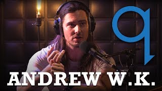 How music helps Andrew WK deal with bouts of sadness and anxiety [upl. by Anelys]