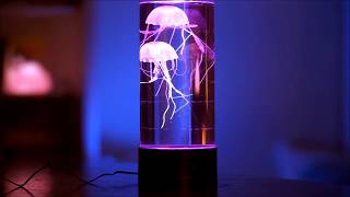 Jellyfish Lava Lamp  Night Lights amp Ambient Lighting [upl. by Dorina]