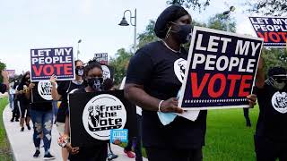 Voter disenfranchisement in Florida and the NAACPs fight against it [upl. by Aniroc]