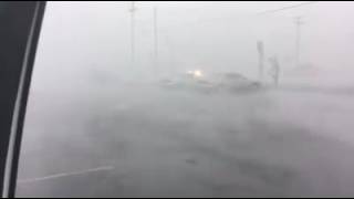 Buffalo Severe Thunderstorm Hamburg New York [upl. by Nadnarb901]