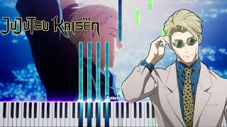 Nanami Theme –  Jujutsu Kaisen S2 EP18 OST Piano TutorialampSheet [upl. by Nordna189]