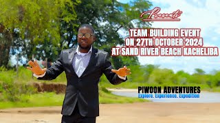 TEAM BUILDING AT SAND RIVER BEACH KACHELIBA 27TH OCTOBER 2024  PIWOON ADVENTURES [upl. by Eidnim]