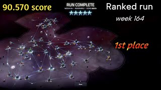 Slipways v 13  Ranked run week 164  90570 score finished 1st [upl. by Adnilem]