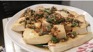 Fry Tofu with soy sauce [upl. by Nekial801]