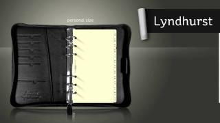 Filofax Lyndhurst Organisers [upl. by Gilder]