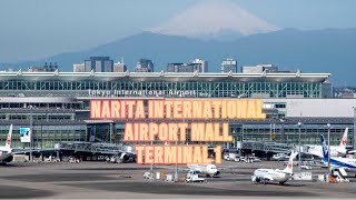 4K Narita Airport Mall Terminal 1 Virtual Walking Tour [upl. by Vowel]