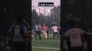 1 ball 4 runs cricket [upl. by Salhcin414]