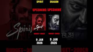 Spirit 🆚 Dragon Movie Sankranti 2026 Clash 👿👿🔥💥shirts shorts Prabhasntr31spirittrending viral [upl. by Yellac55]