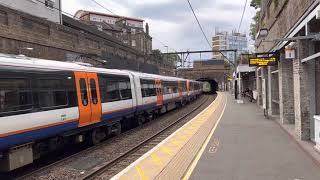 London Overground Class 710 departing Stoke Newington station [upl. by Turrell]