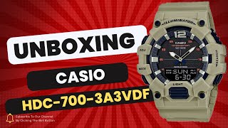 CASIO HDC7003A3VDF UNBOXING hdc700 [upl. by Halford631]